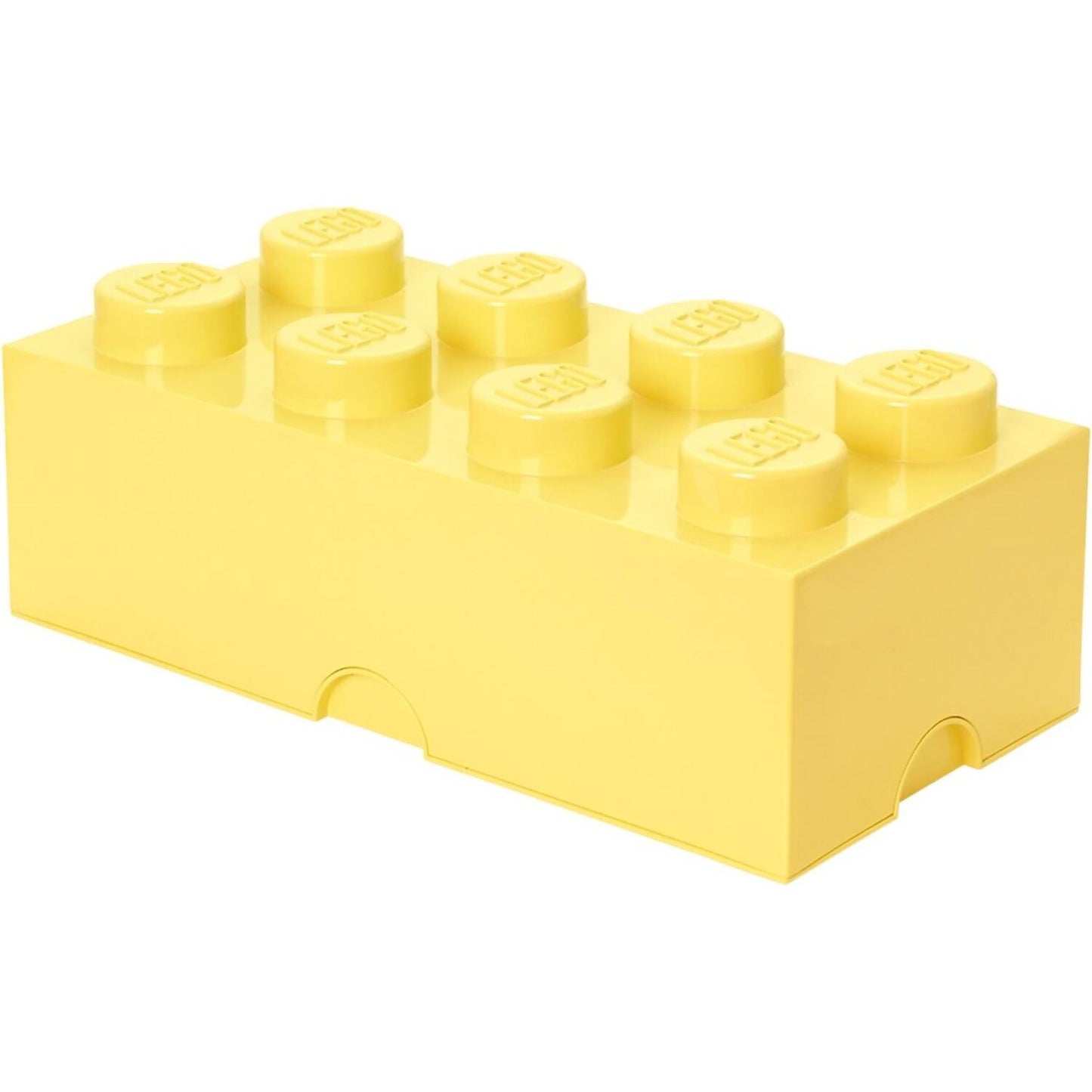 LEGO Storage Brick 8 Studs Cool Yellow - Room Copenhagen