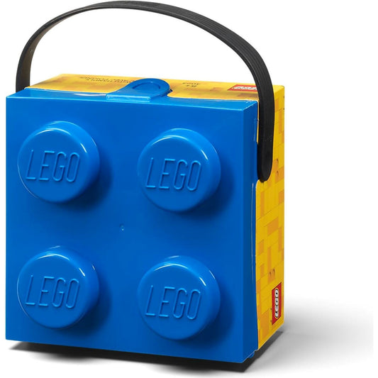 LEGO Lunch Box with Handle Blue - Room Copenhagen