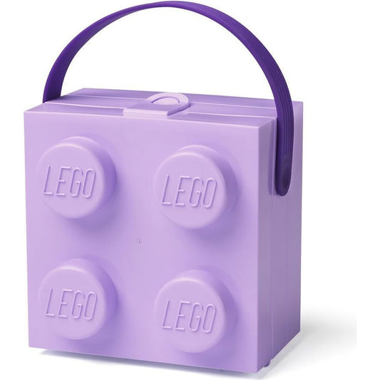 LEGO Lunch Box with Handle Lavender - Room Copenhagen