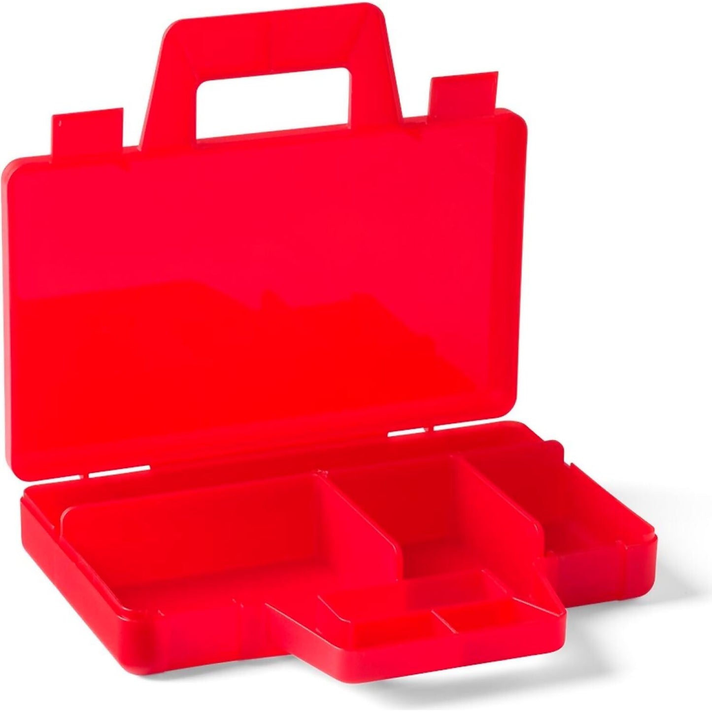 LEGO Transparent Red Sorting Case To Go - Room Copenhagen