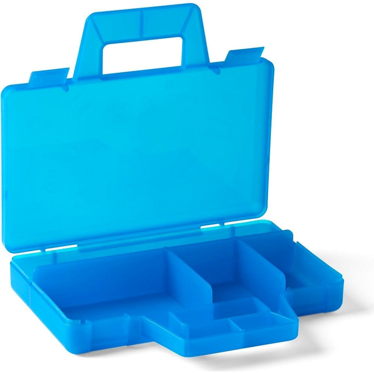 LEGO Transparent Blue Sorting Case To Go - Room Copenhagen