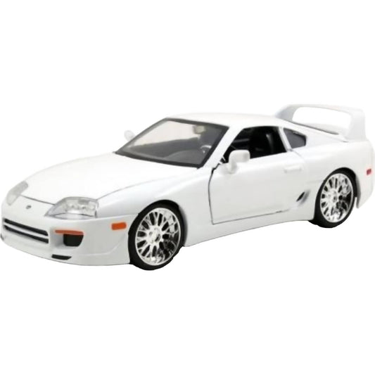 Jada Toys - Fast & Furious - 1995 Toyota Supra White 1/24 Scale Diecast Vehicle
