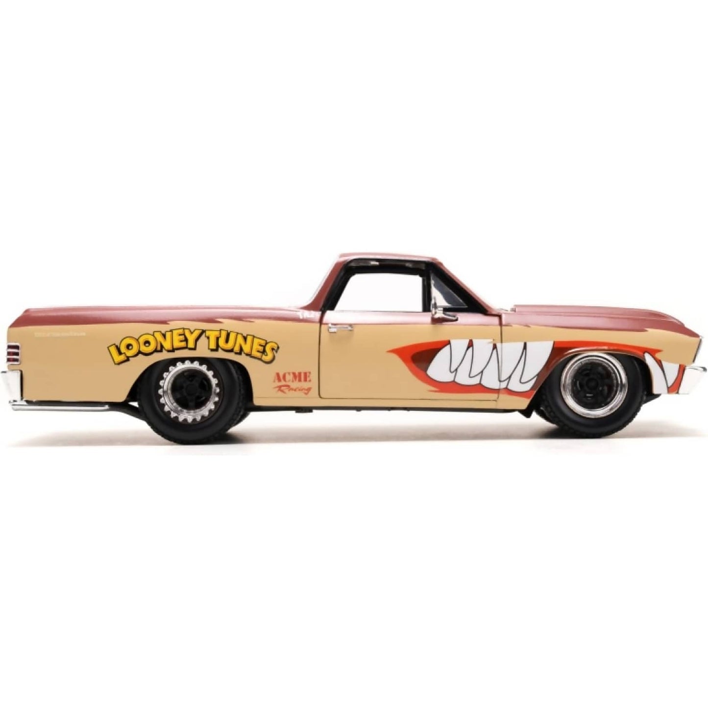 Jada Toys - Looney Tunes Chevy El Camino with Tassie Devil 1:24 Scale Diecast Vehicle & Figure Set