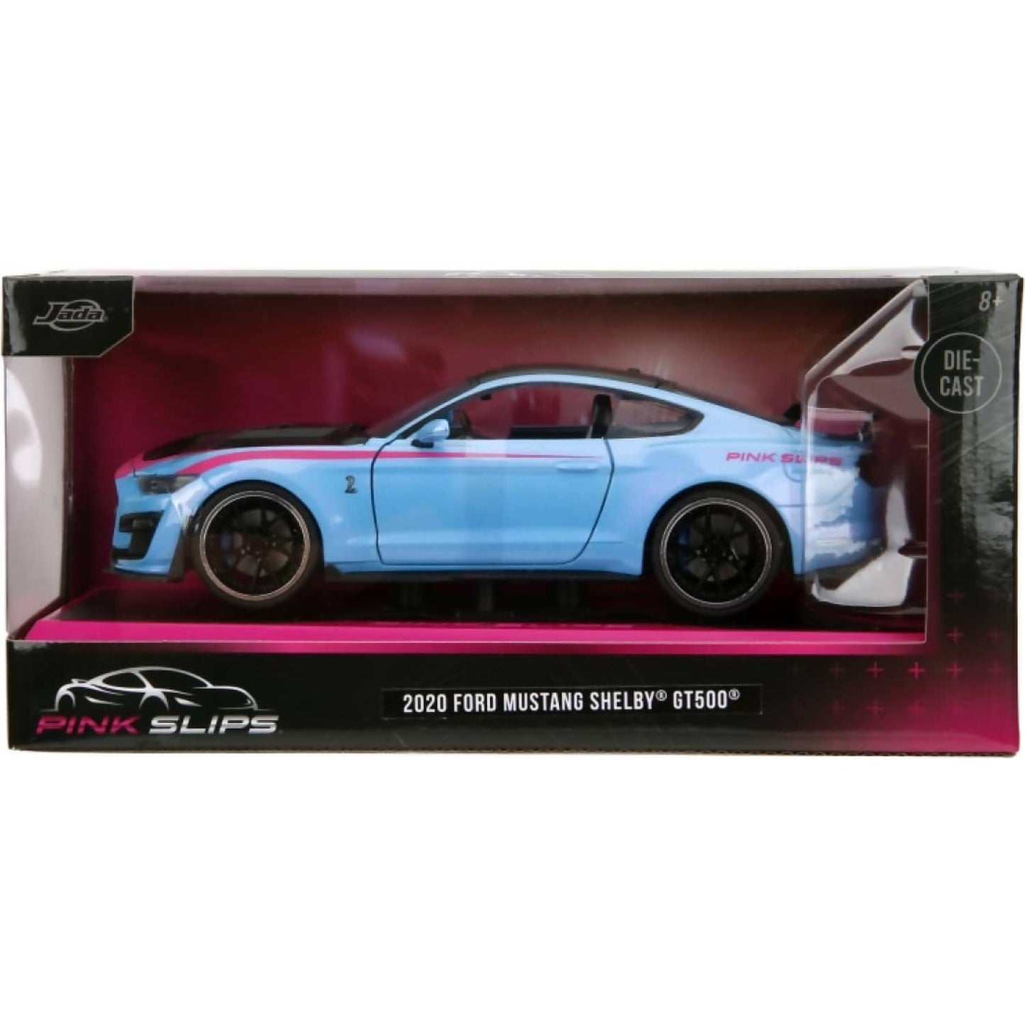 Jada Toys - Pink Slips 2020 Ford Mustang Shelby GT500 1:24 Scale Diecast Vehicle