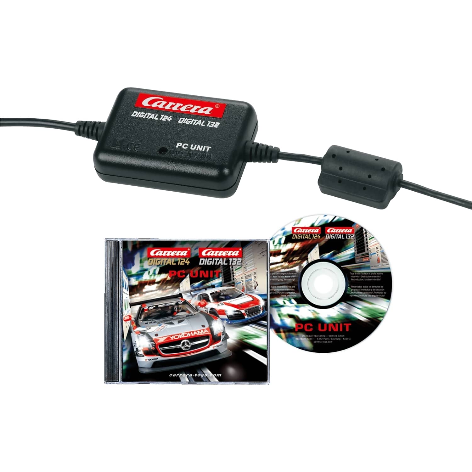 Carrera - Digital 1:32 Accessories - Digital PC-Unit For Lap Counter Interface Set - Slot Car Track Accessories Also Suits 1:24