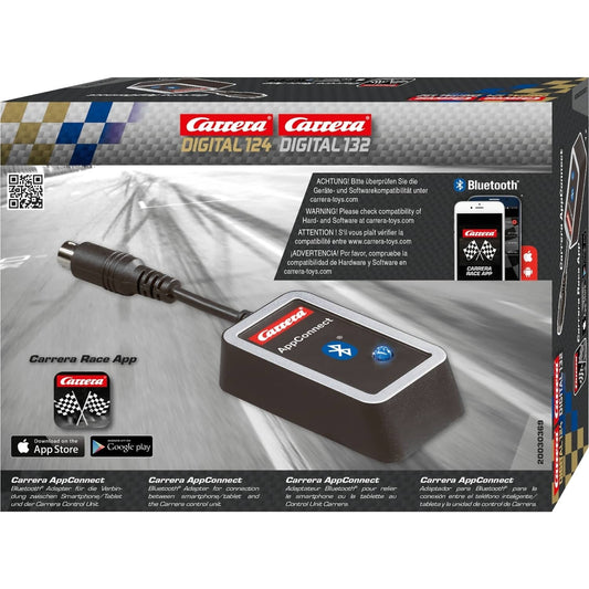 Carrera Digital 1:32 Accessories - Bluetooth Carrera AppConnect track your lap times - Slot Car Track Accessories Also Suits 1:24