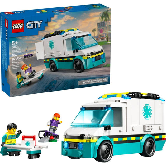 LEGO 60451 Emergency Ambulance - City