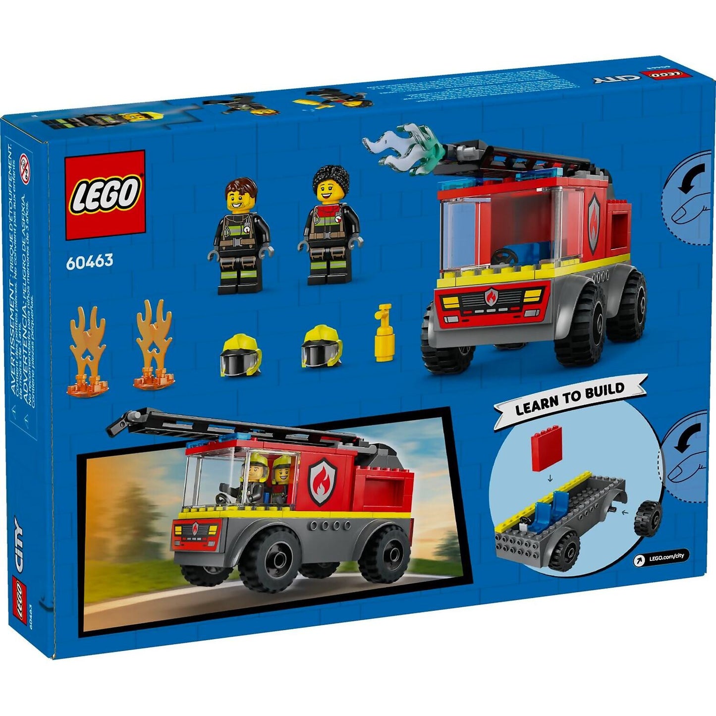 LEGO 60463 Fire Ladder Truck - City 4+
