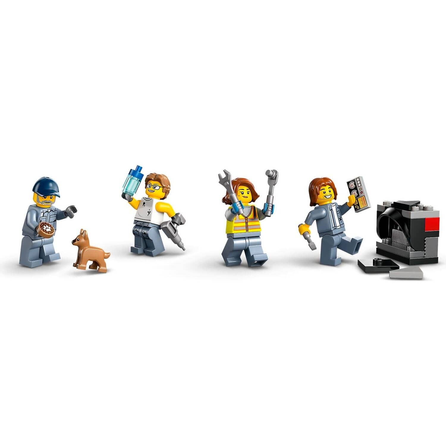 LEGO 60472 Scrapyard With Cars - City