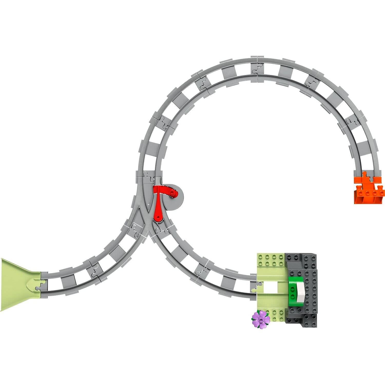 LEGO 10425 Train Tunnel And Tracks Expansion Set - Duplo