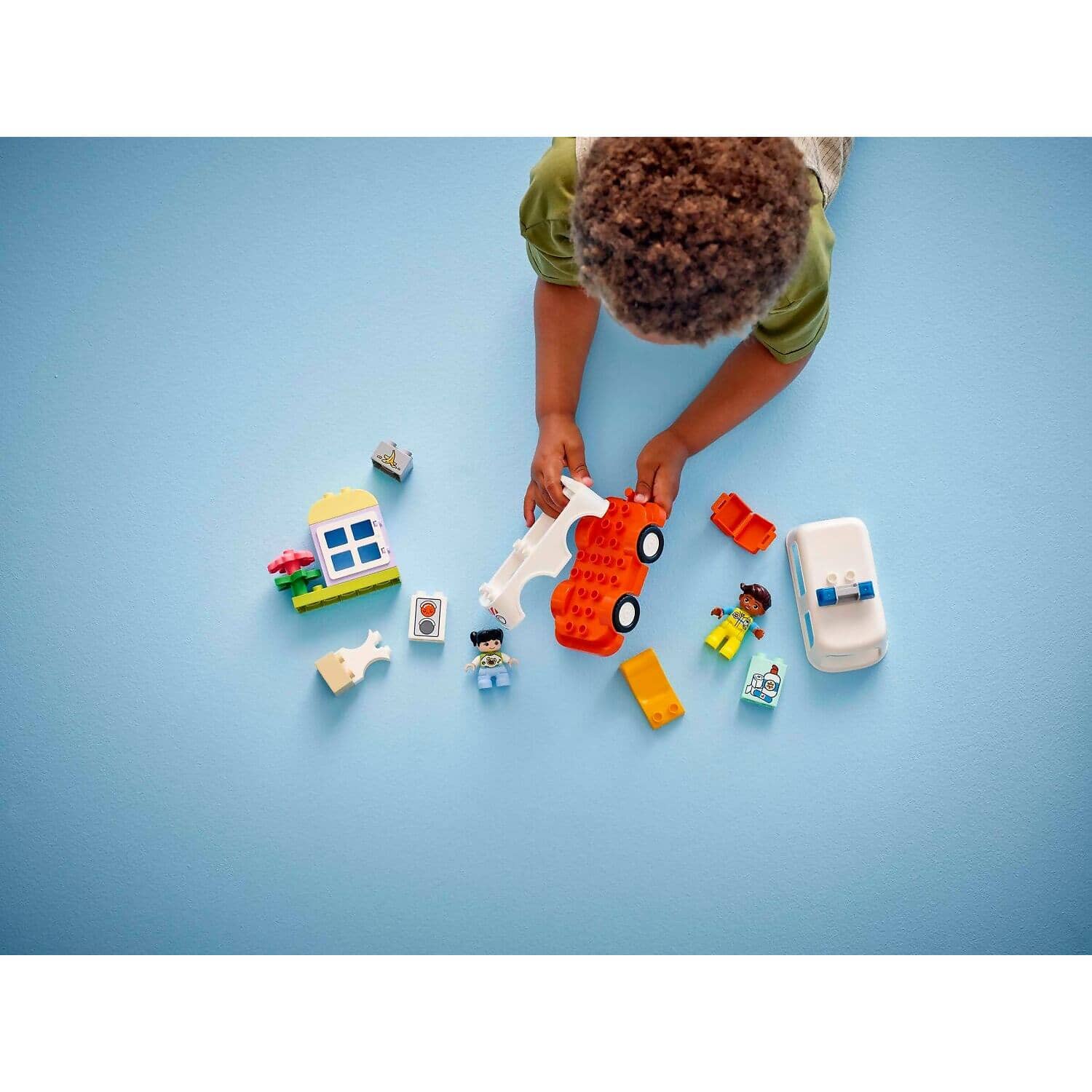 LEGO 10447 Ambulance & Driver - Duplo