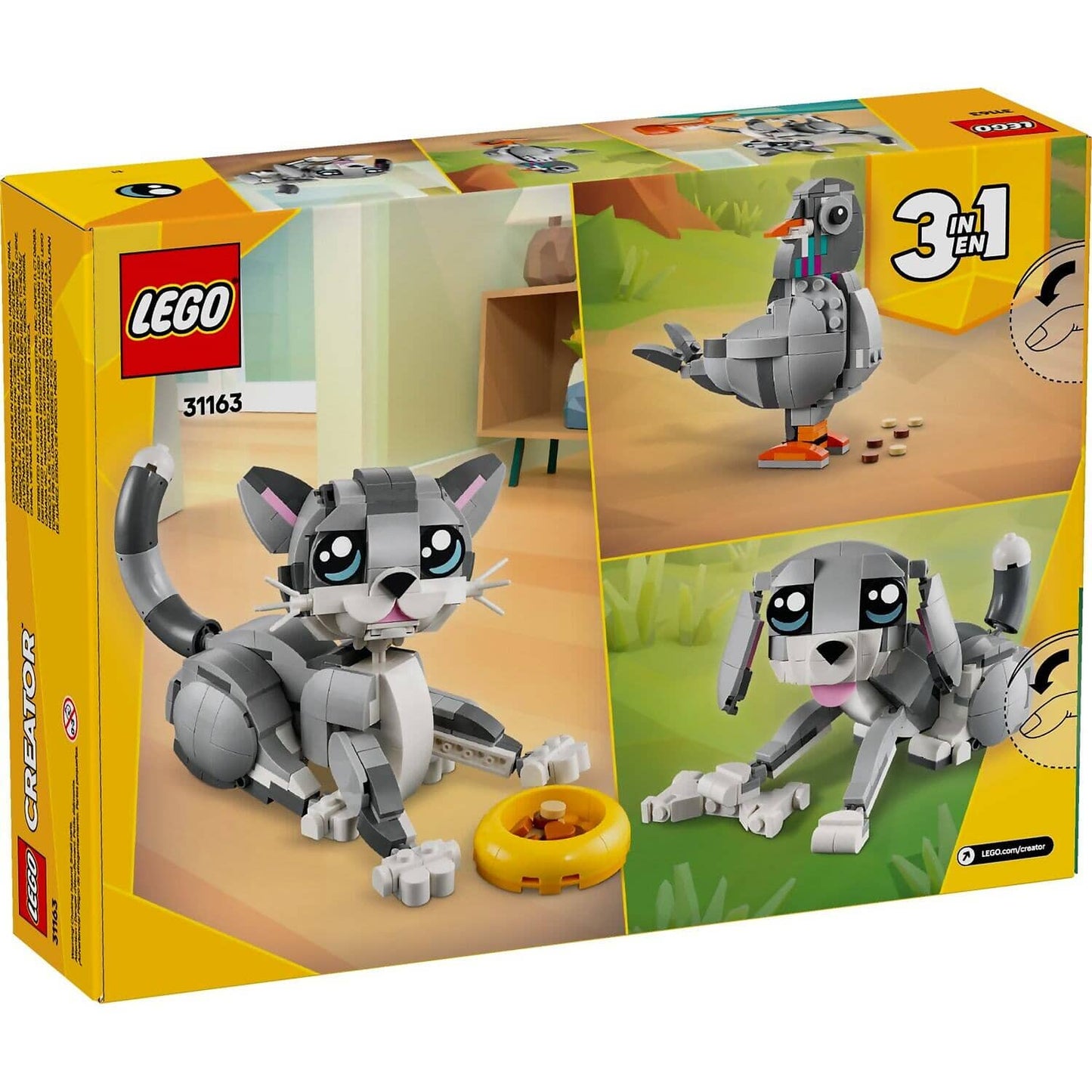 LEGO 31163 Playful Cat - LEGO Creator 3-in-1
