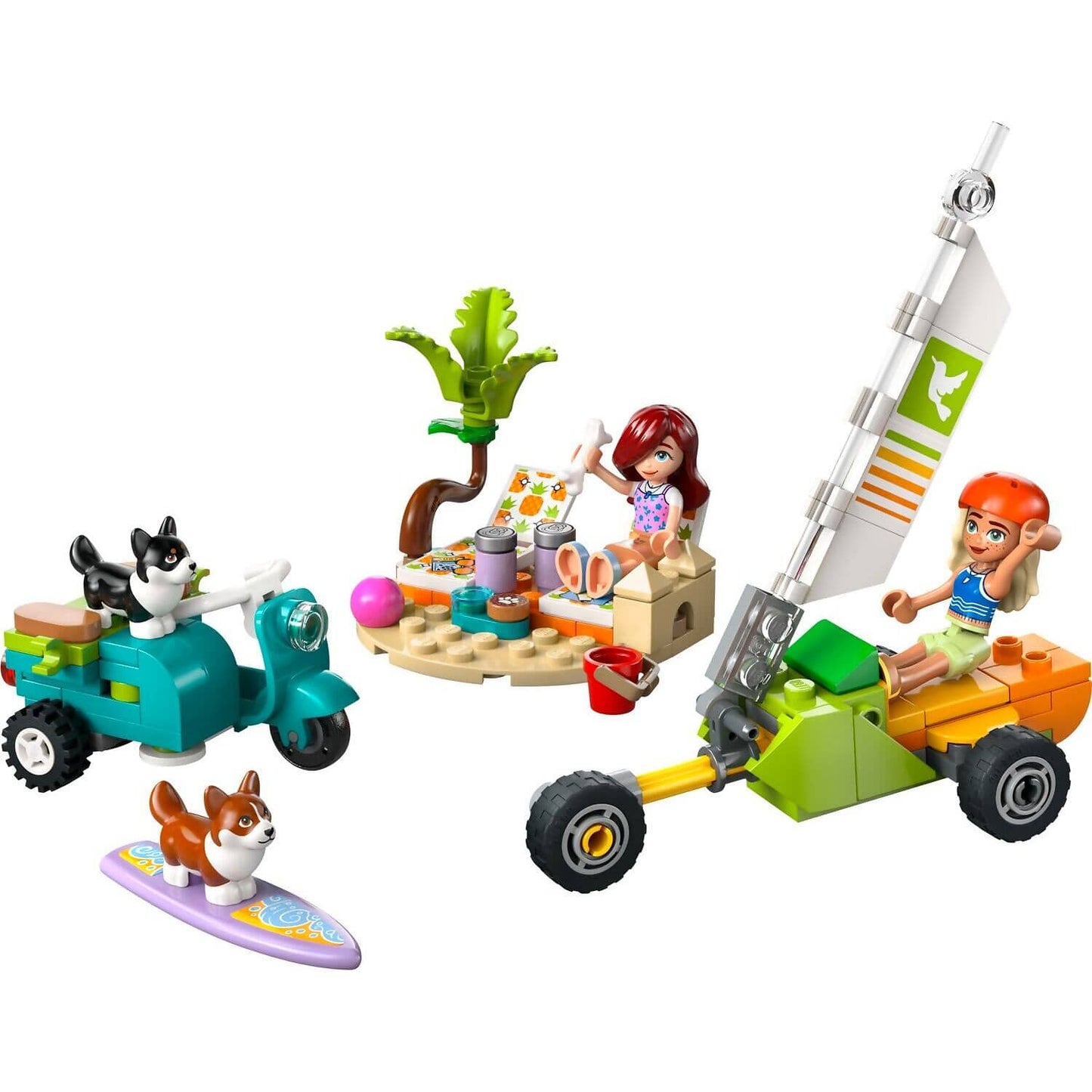 LEGO 42641 Surfing Dogs And Scooter Adventure - LEGO Friends