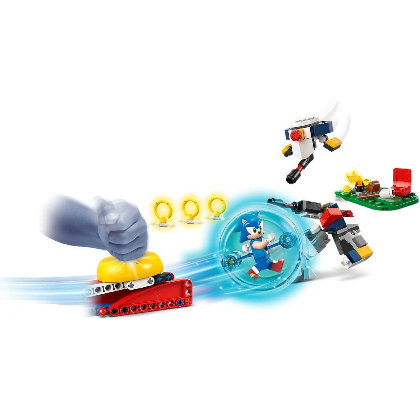 LEGO 77001 Sonic's Campfire Clash - Sonic
