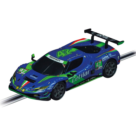 Carrera GO 1:43 - Ferrari 296 GT3 Cetilar Racing No.47 Slot Car