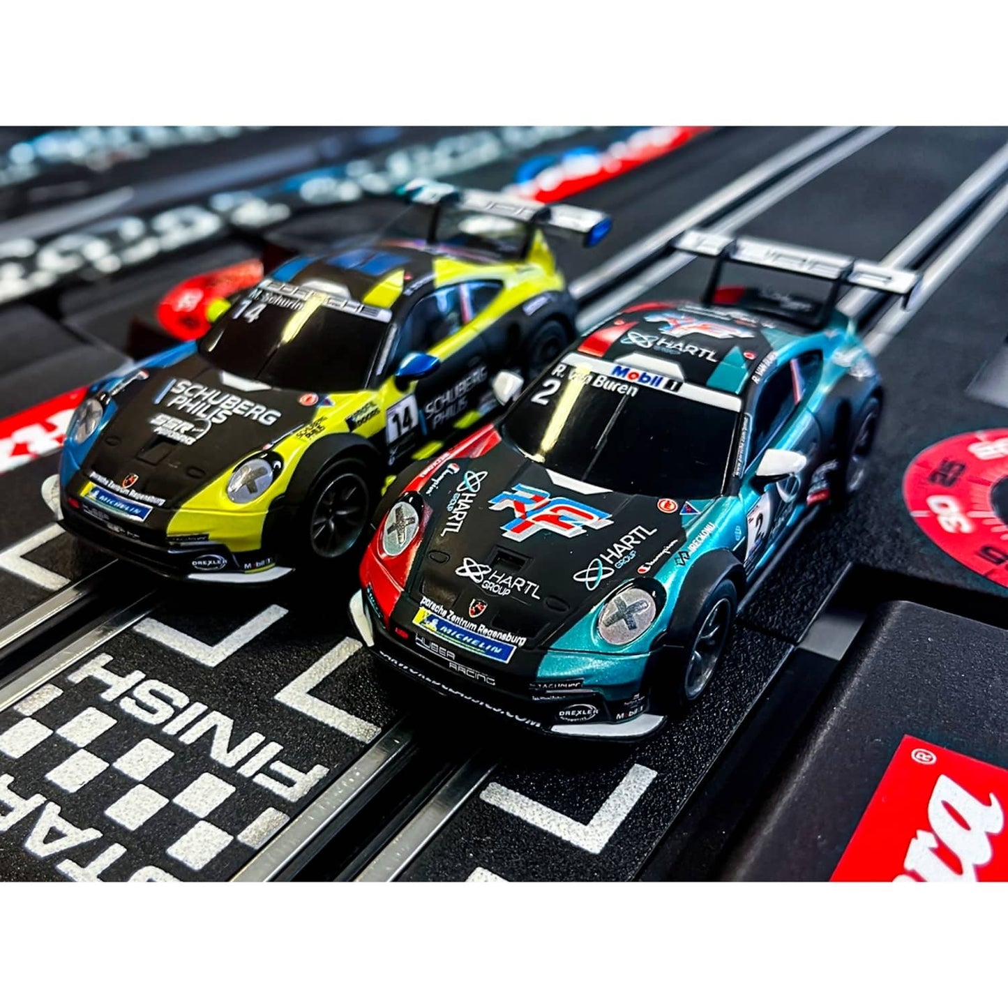 Carrera GO 1:43 - Porsche 911 GT3 Cup (992) Huber Racing No.2 Slot Car