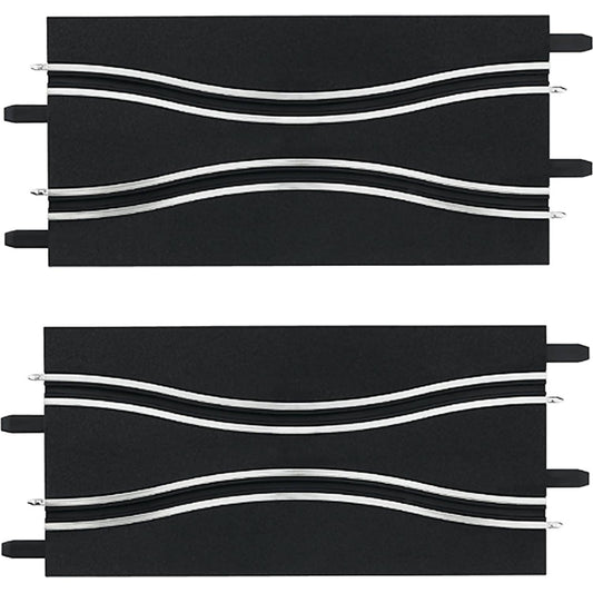 Carrera Go 1:43 - Chicane Narrow Section (2) 2 x 228mm pieces - Slot Car Track Accessories