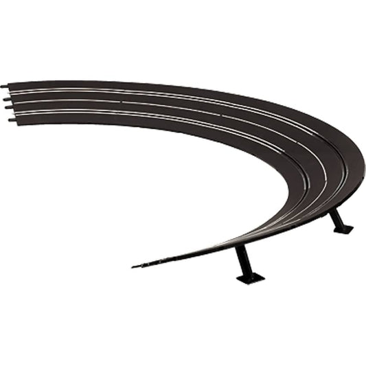 Carrera Digital 1:32 Accessories - High Banked Curve 3/30° (6) 6 x Track Pieces Includes Supports - Slot Car Track Accessories Also Suits 1:24 & Evolution