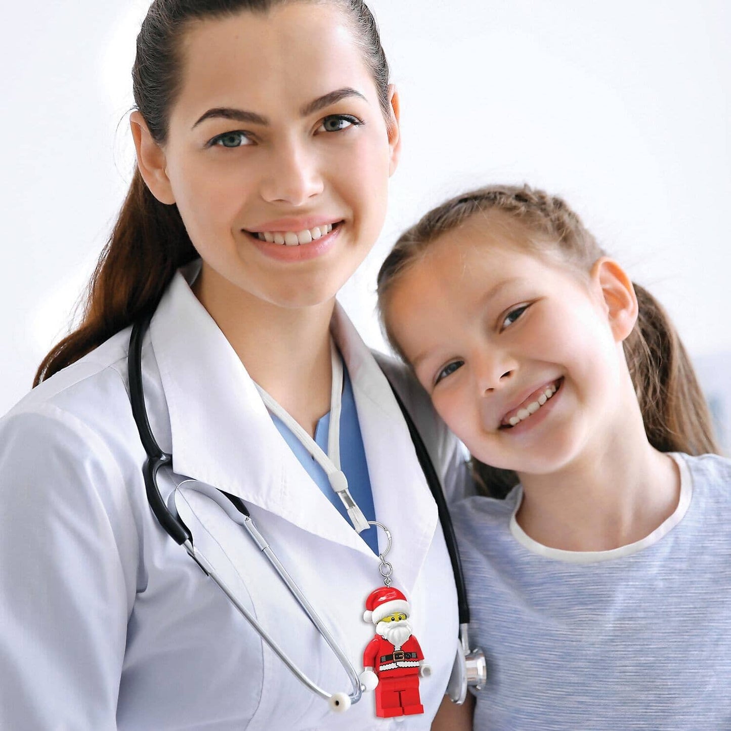 LEGO Santa LED Minifigure Key Light