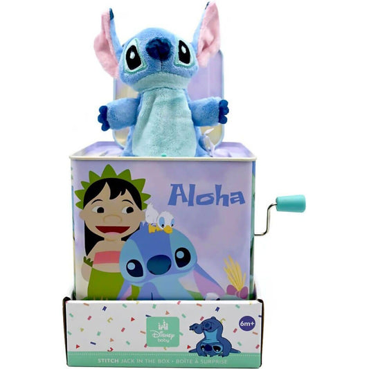 Disney Baby - Stitch Jack-in-the-box - Jasnor