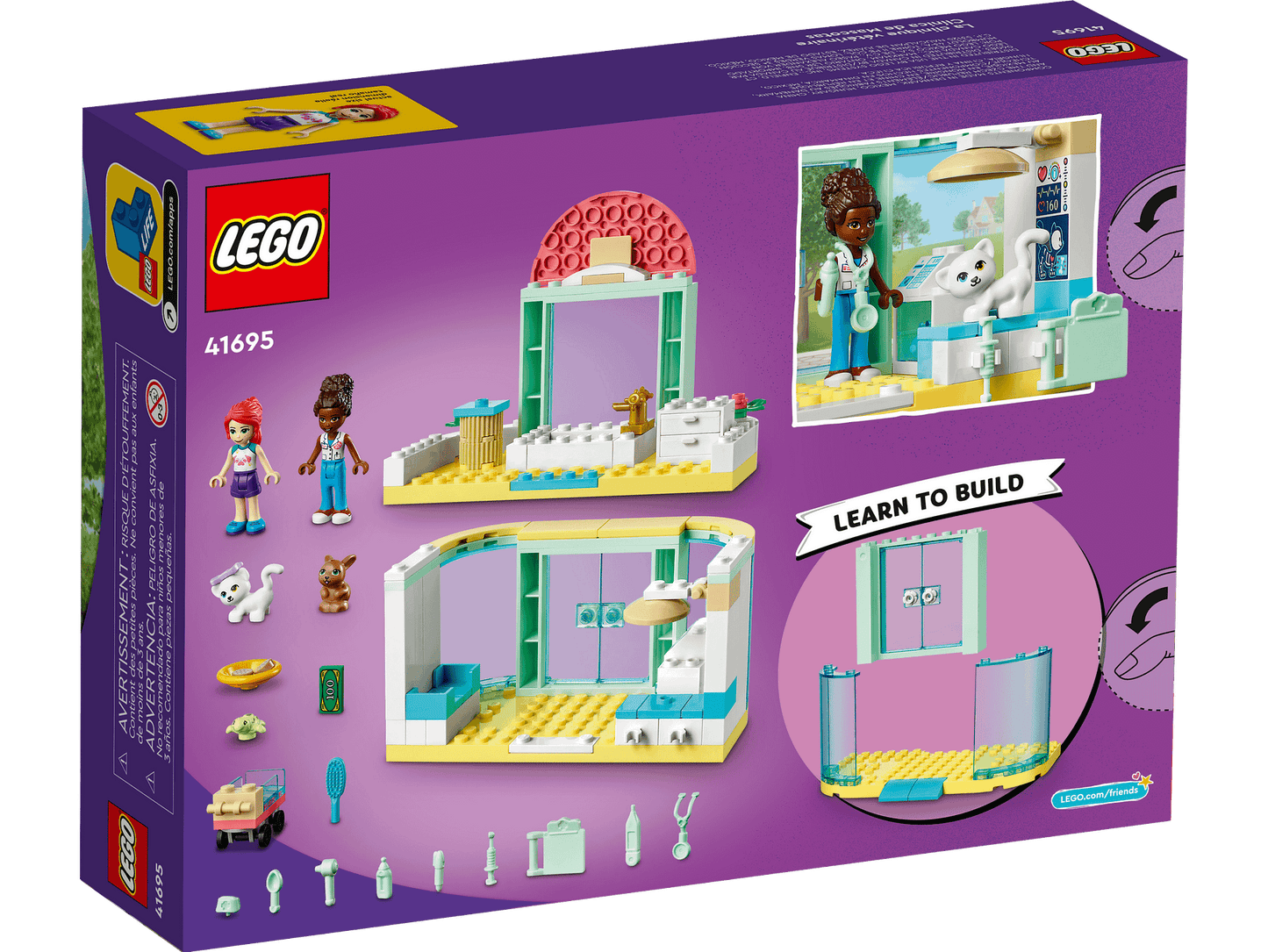 LEGO 41695 Pet Clinic - Friends 4+