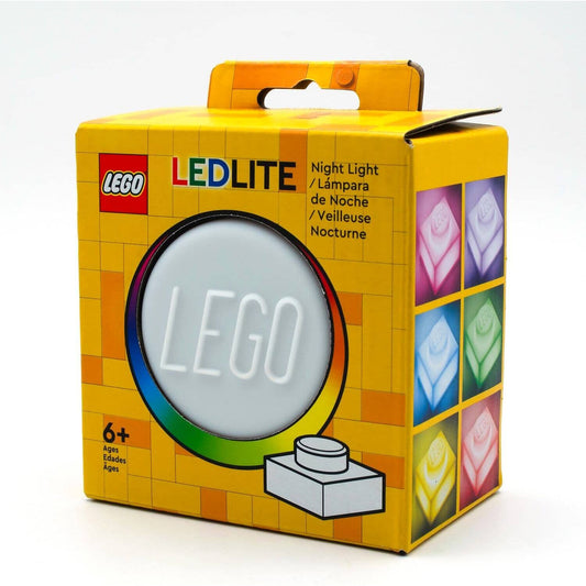LEGO - Iconic LEDLITE Plate Night Light White With Color Changing Variations