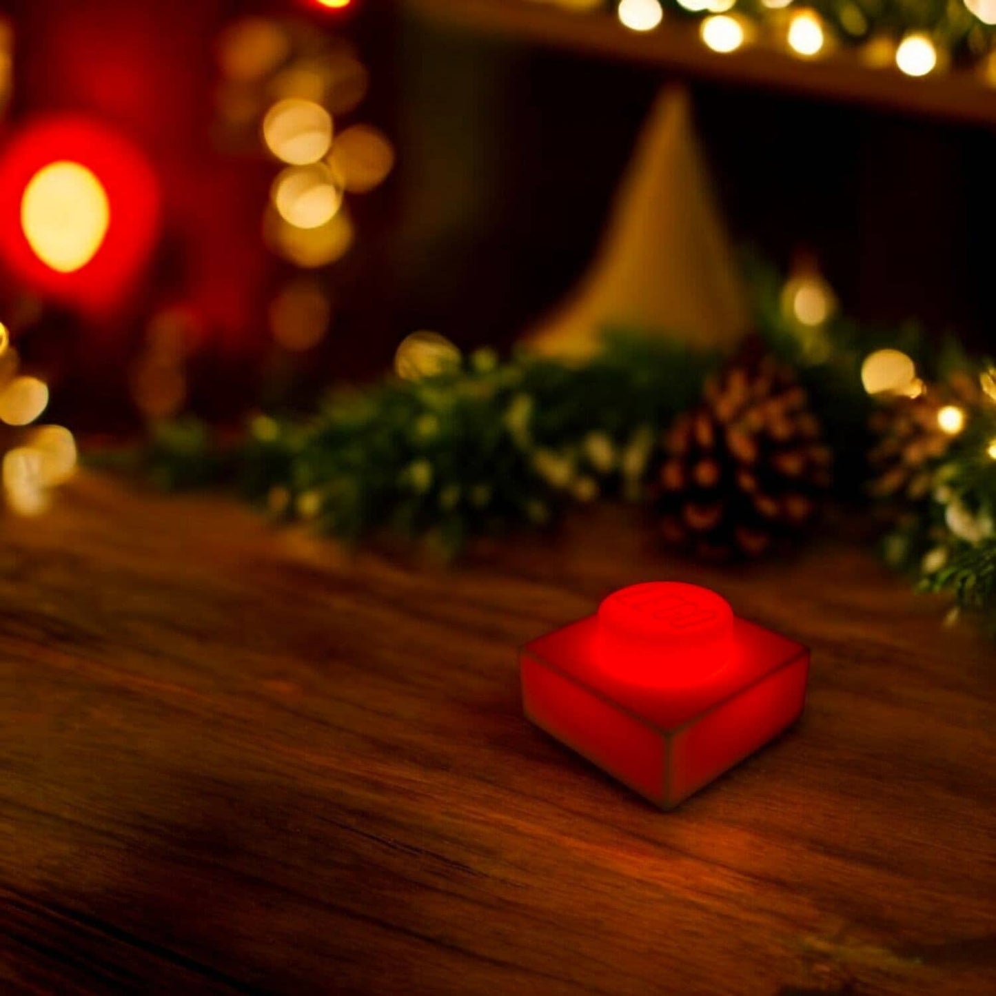 LEGO - Iconic LEDLITE Plate Night Light White With Color Changing Variations