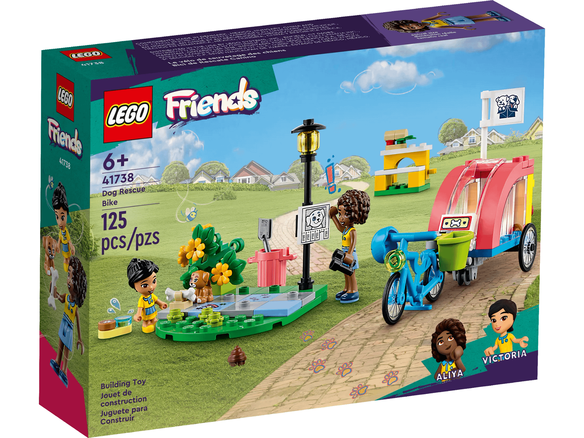 LEGO 41738 Dog Rescue Bike - Friends