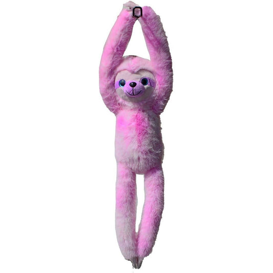 Cotton Candy - Plush Elijah Hanging Sloth Lilac