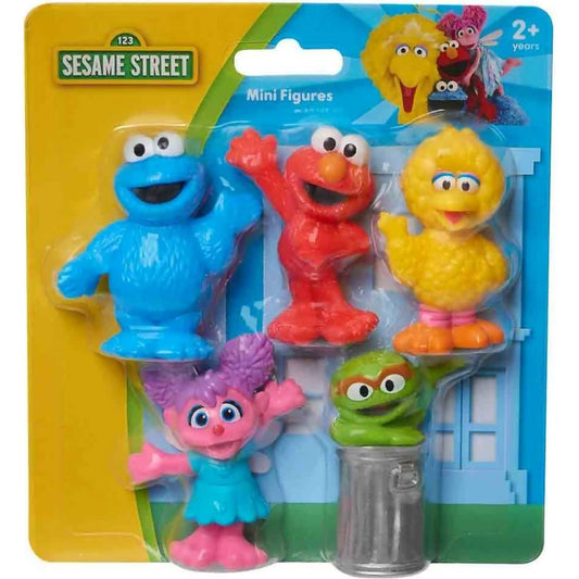 Sesame Street - Mini Figure 5 Pack - Jasnor