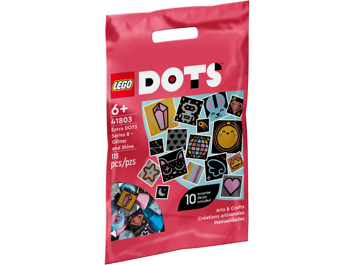 LEGO 41803 Extra DOTS Series 8 - Glitter and Shine - Dots