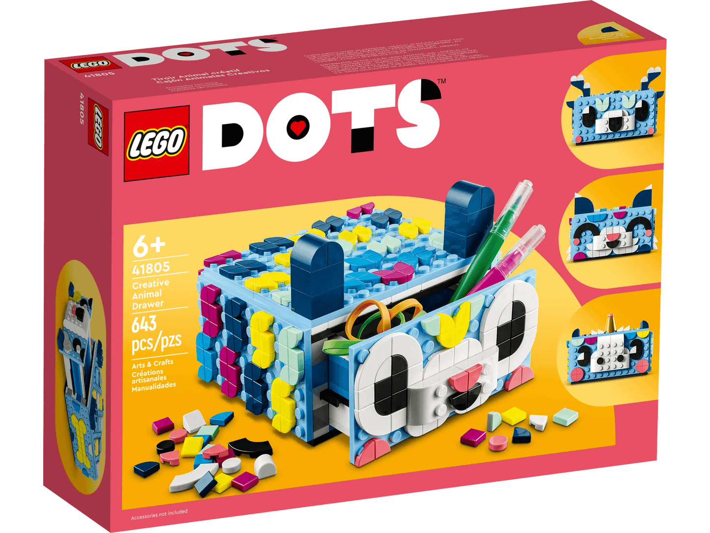 LEGO 41805 Creative Animal Drawer - Dots
