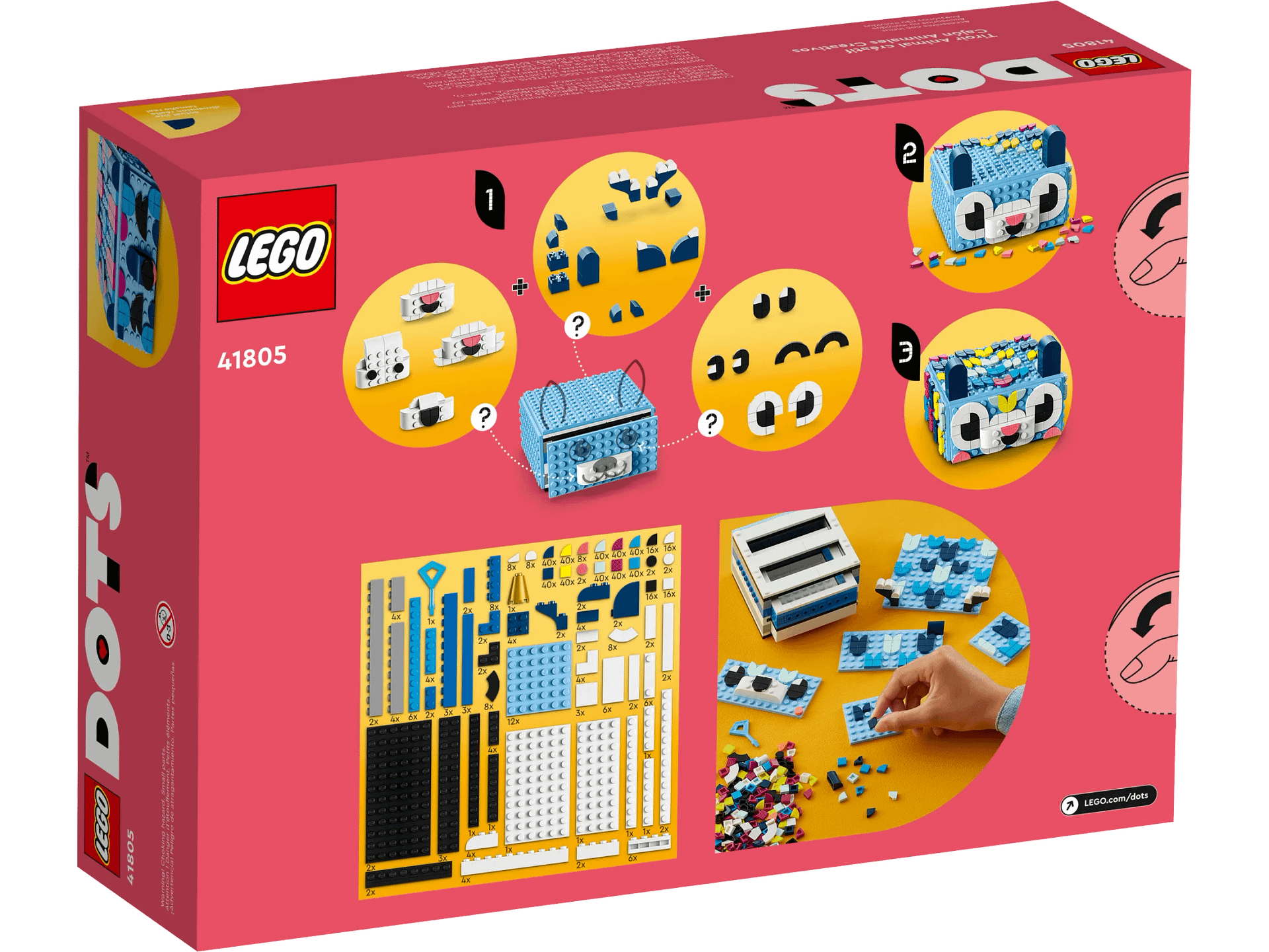 LEGO 41805 Creative Animal Drawer - Dots