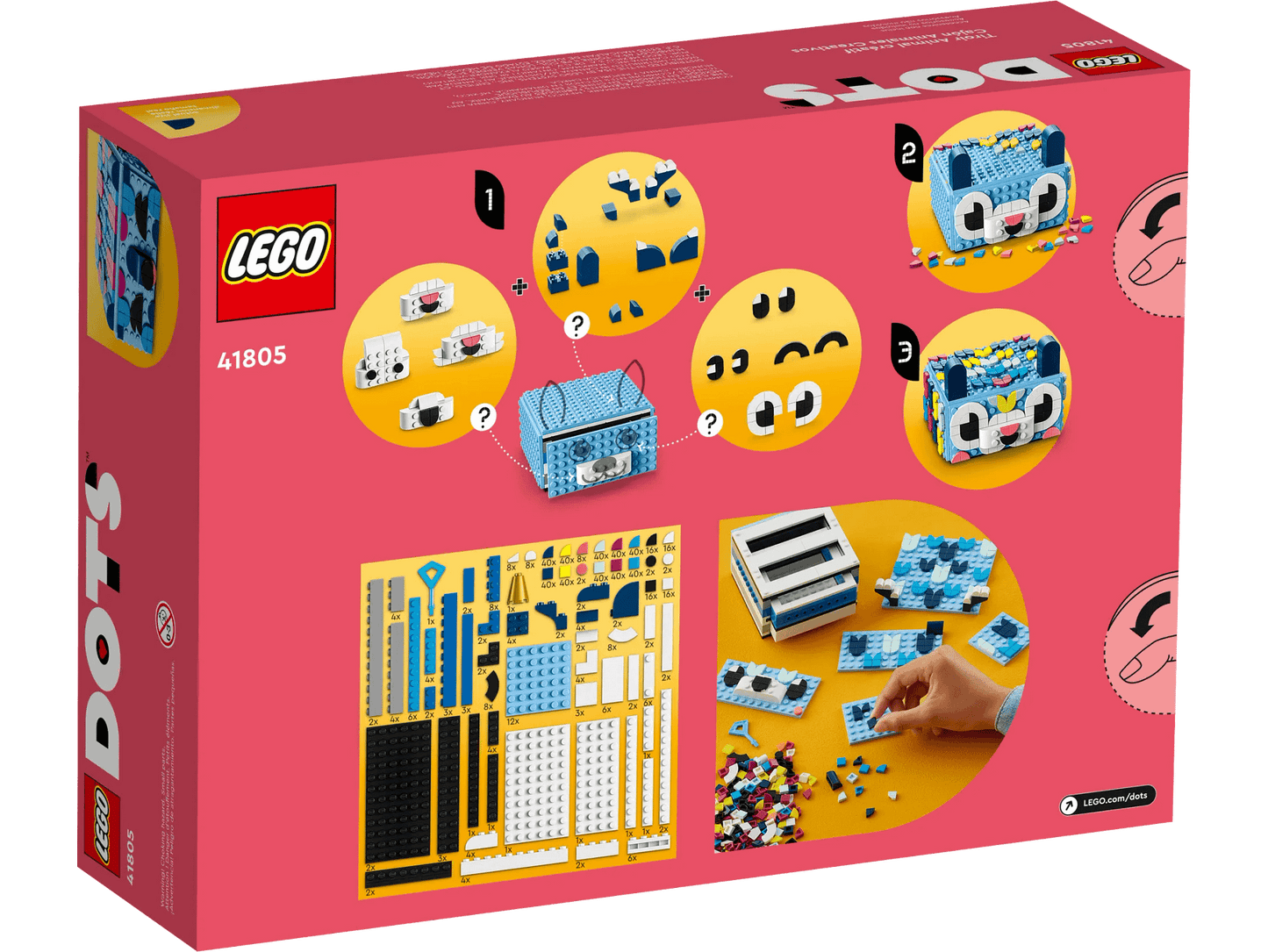 LEGO 41805 Creative Animal Drawer - Dots