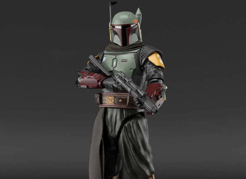 Bandai - Star Wars 1:12 Star Wars Boba Fett The Mandalorian