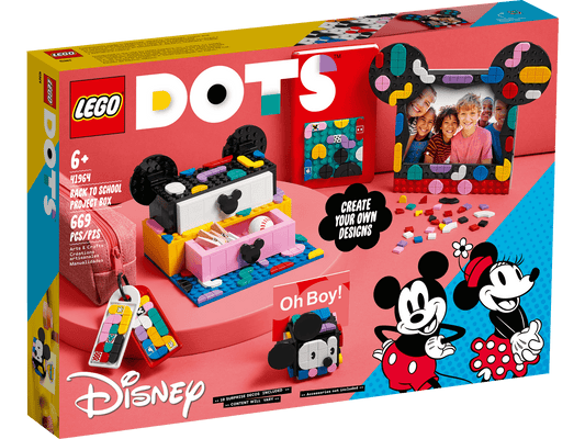 LEGO 41964 Mickey Mouse & Minnie Mouse Back-to-School Project Box - DOTS