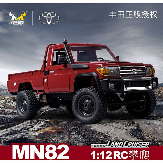 MN Model 1/12 Toyota LC79 4WD Crawler RTR (Red) RC Car MN-82-R