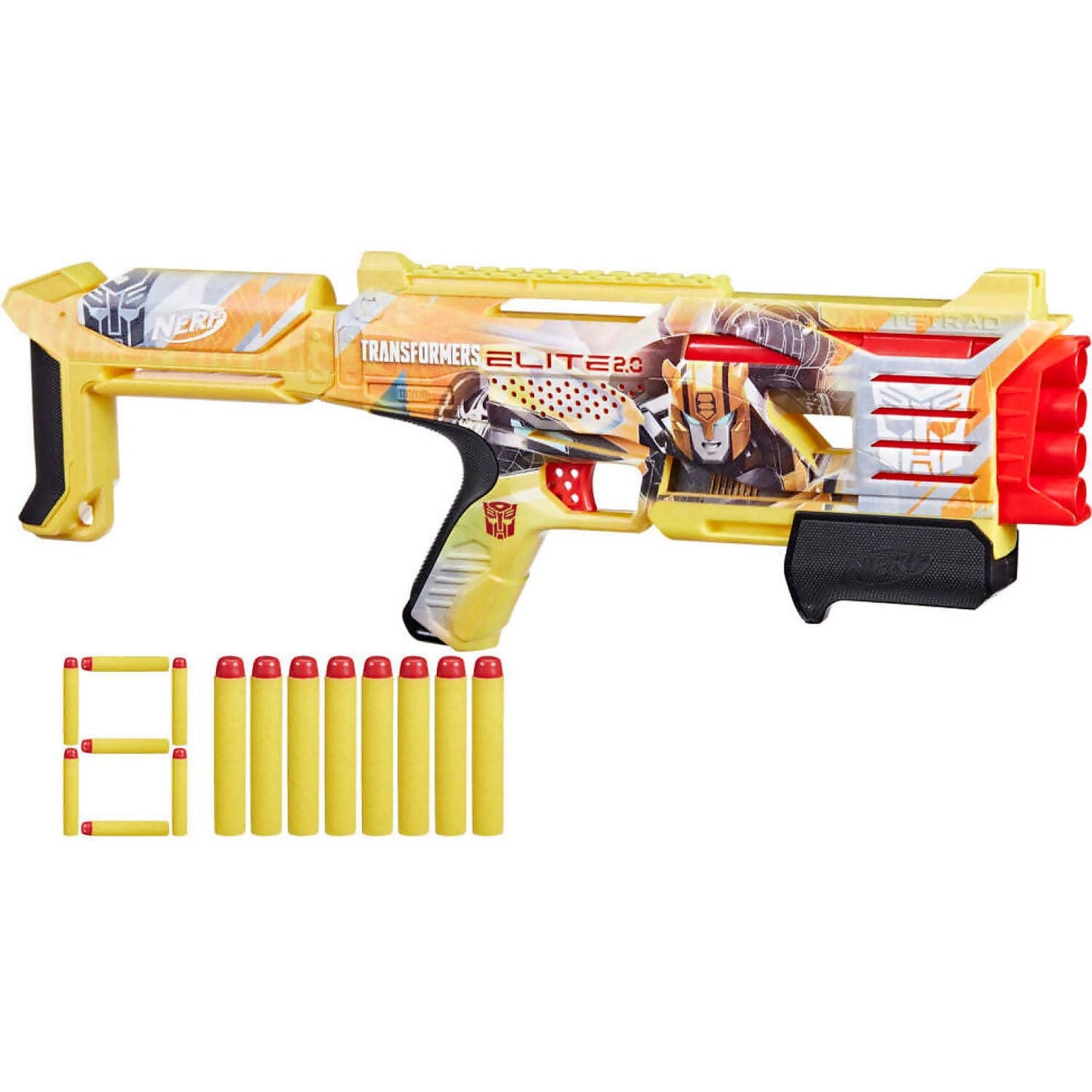 Nerf - Transformers Bumblebee Elite 2.0 Dart Blaster - Hasbro