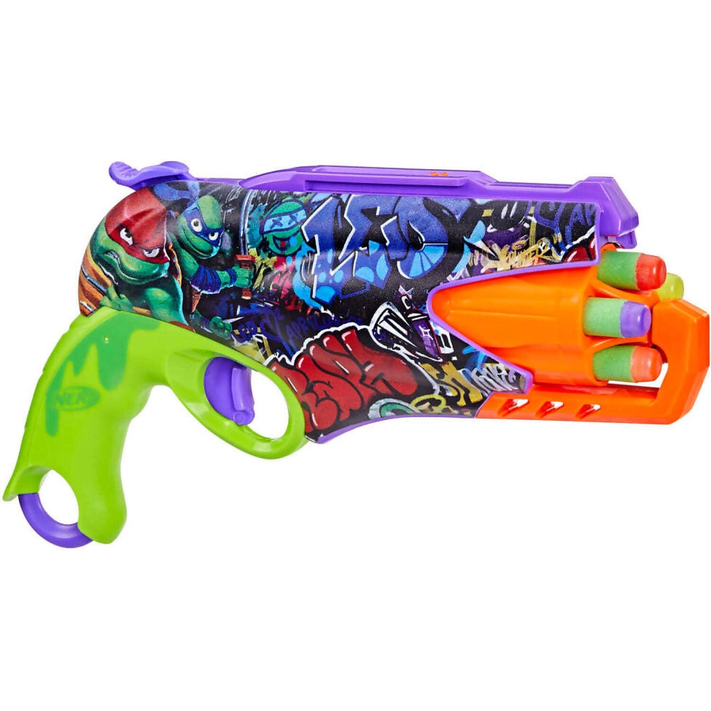 Nerf - Teenage Mutant Ninja Turtles Mutant Mayhem Dart Blaster - Hasbro