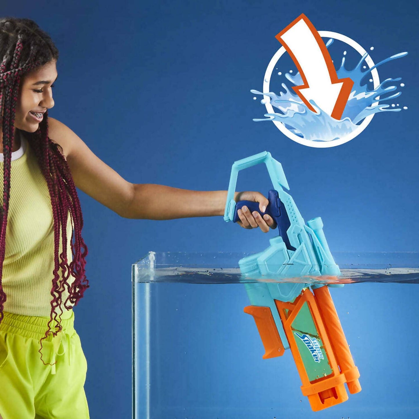 Nerf - Super Soaker Mega Dunk-Fill - Hasbro