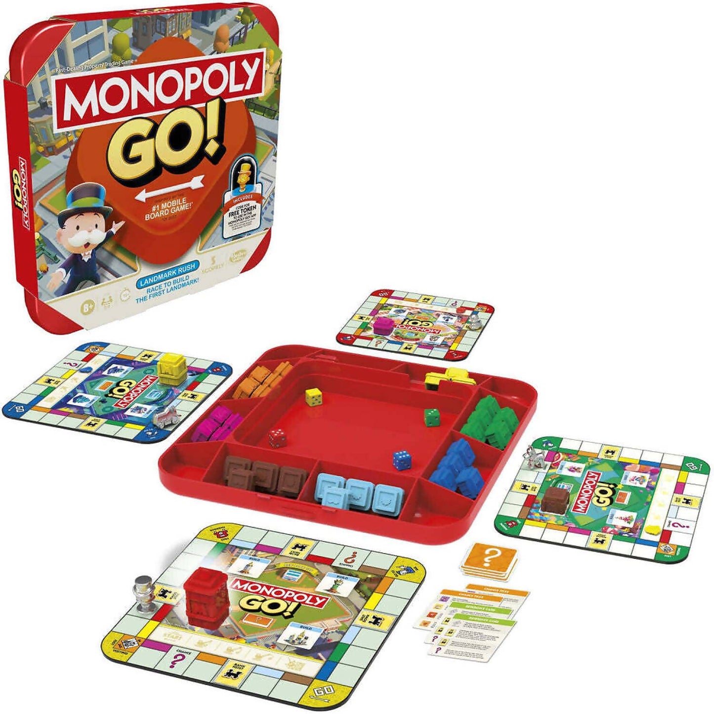 Hasbro Gaming - Monopoly Go! Mobile Board Game
