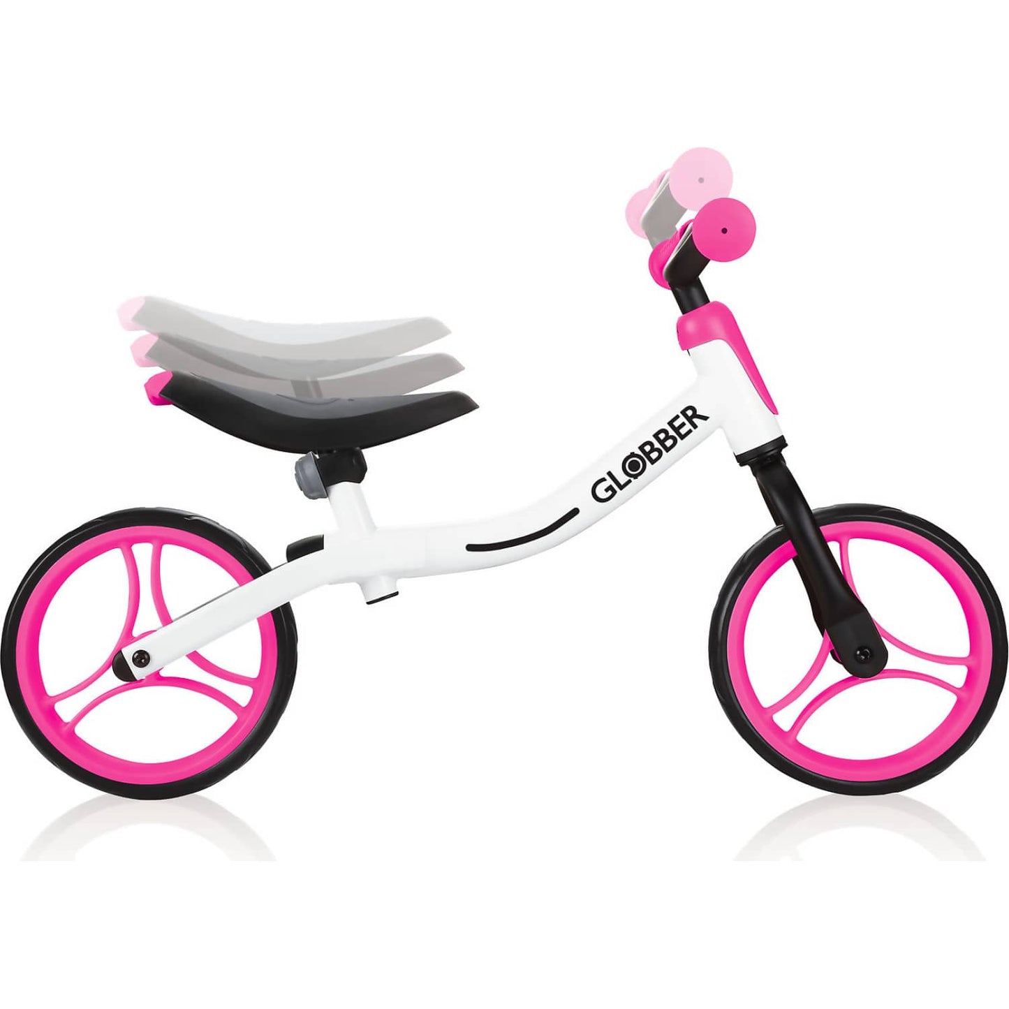 Globber - Go Bike - White/pink