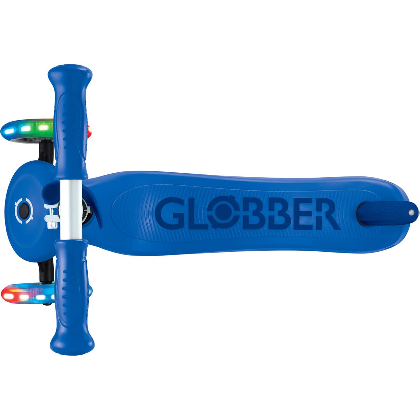 Globber - Go Up Sporty Lights With Stabilizer- Navy Blue/ Dark Navy Blue Scooter