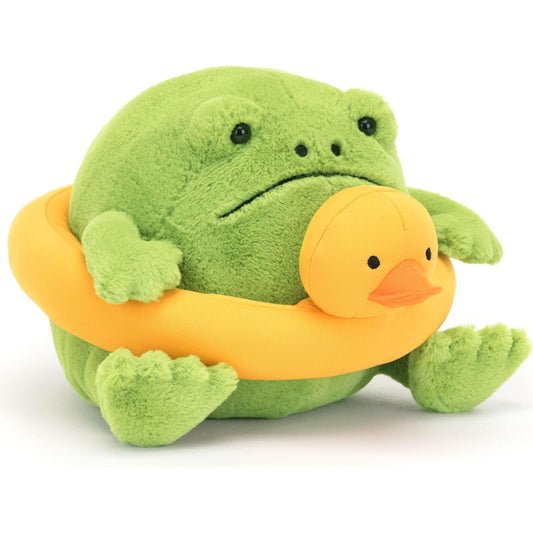 Jellycat - Ricky Rain Frog Rubber Ring 18x17x15cm Plush