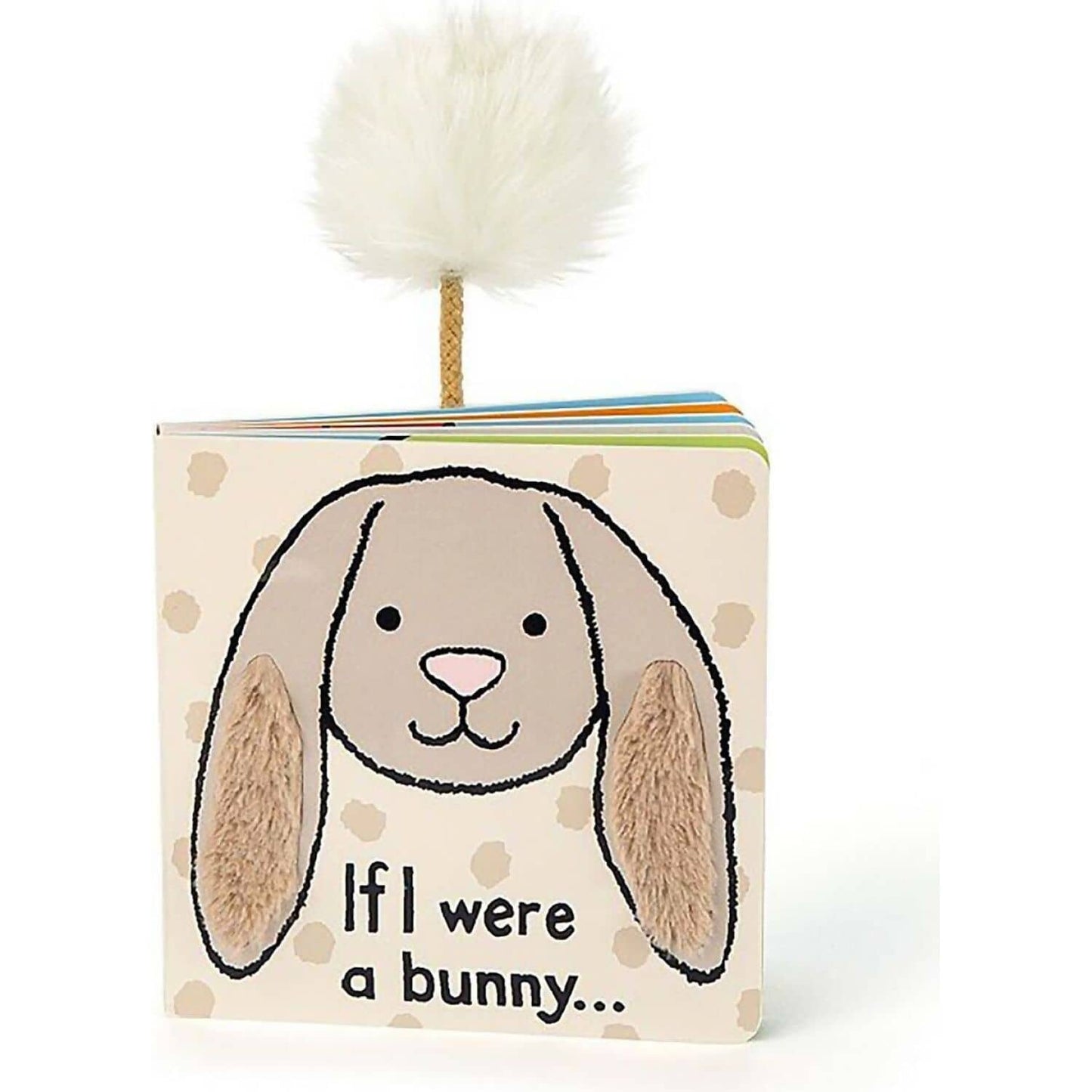 Jellycat - If I Were A Bunny Board Book (matches With Bashful Beige Bunny) 15x15x2cm