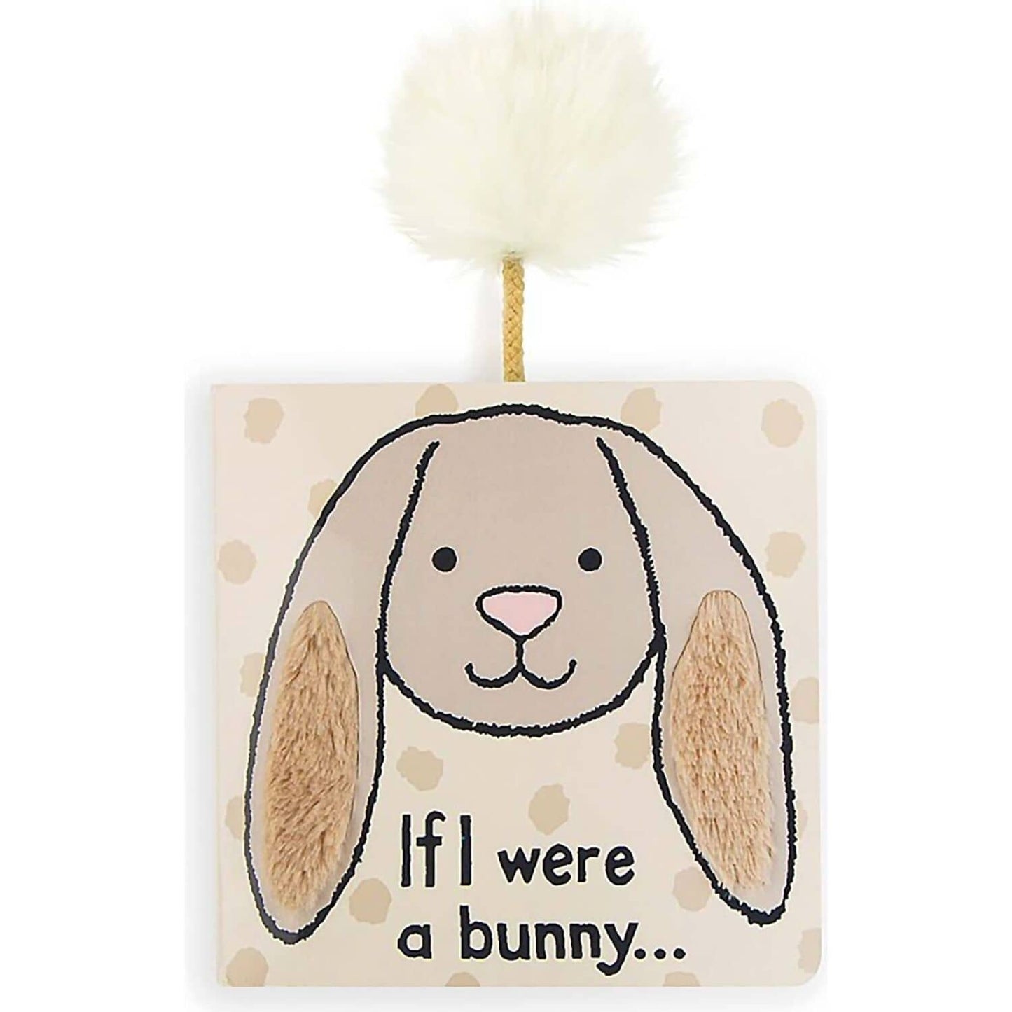 Jellycat - If I Were A Bunny Board Book (matches With Bashful Beige Bunny) 15x15x2cm