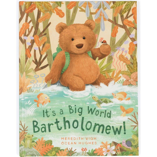 Jellycat - It's A Big World Bartholomew Book 29x22x1cm