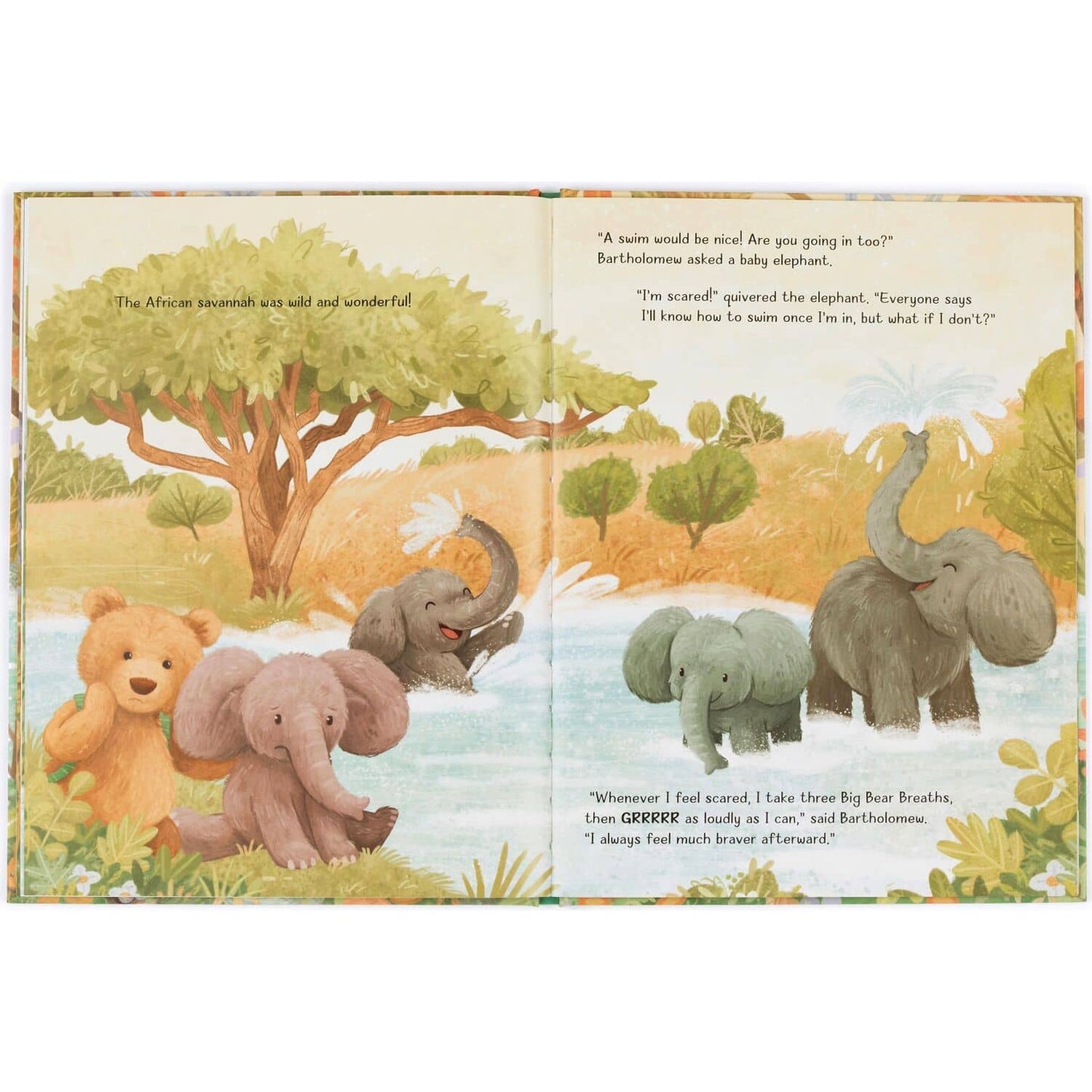 Jellycat - It's A Big World Bartholomew Book 29x22x1cm