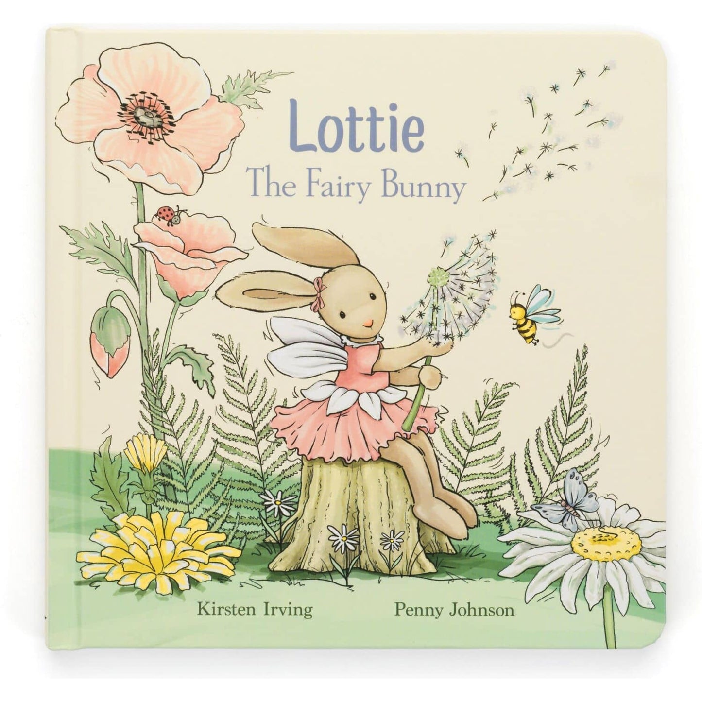 Jellycat - Lottie The Fairy Bunny Book Multi-coloured 19x19x2cm