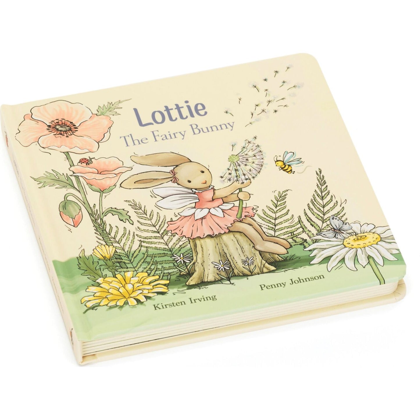 Jellycat - Lottie The Fairy Bunny Book Multi-coloured 19x19x2cm